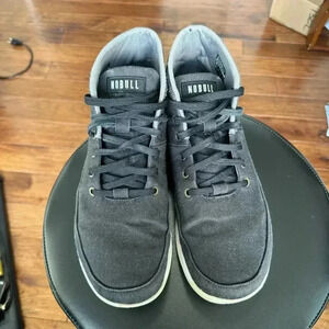 NoBull Black Canvas Mid Trainer (size M12/w13/5
